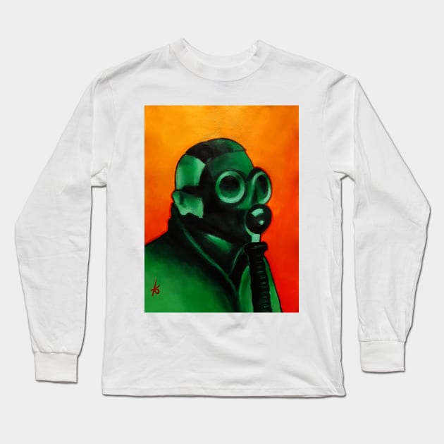 A breath of fresh air Long Sleeve T-Shirt by andjicu